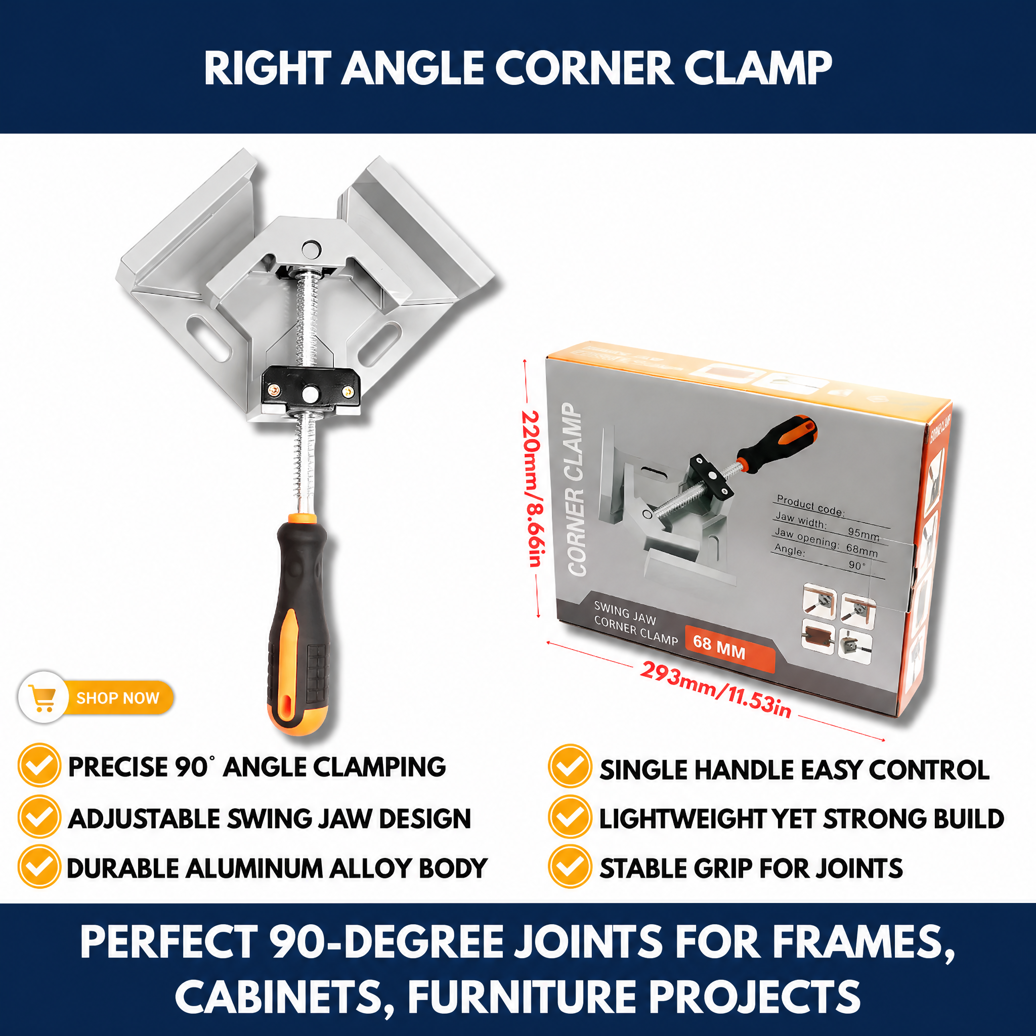 Right Angle Corner Clamp