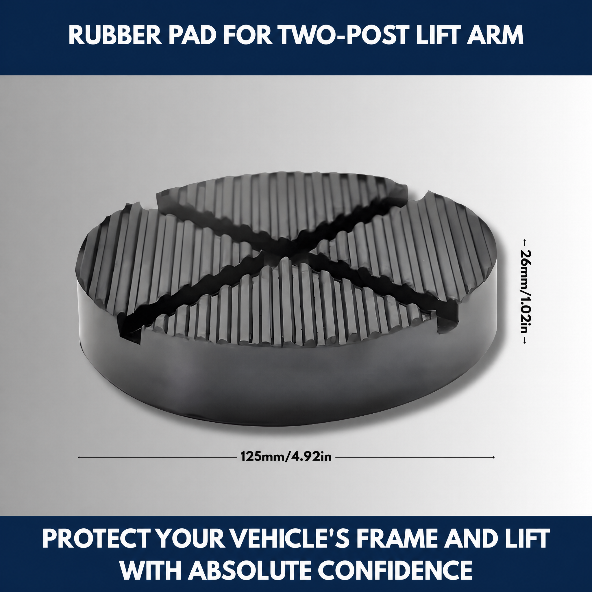 Rubber Pad for Two-Post Lift Arm