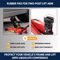 Rubber Pad for Two-Post Lift Arm view 3