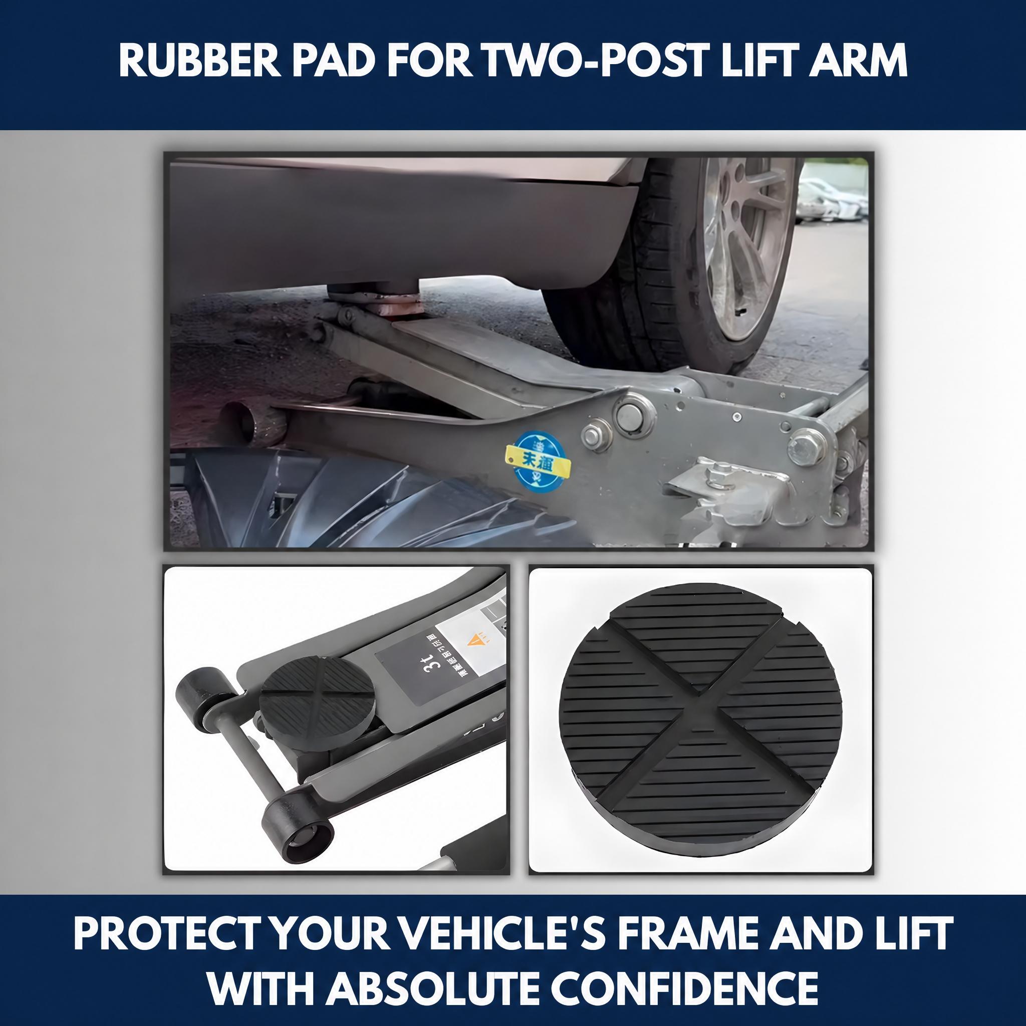 Rubber Pad for Two-Post Lift Arm