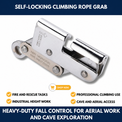Self-Locking Climbing Rope Grab view 2