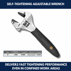 Self-Tightening Adjustable Wrench view 8