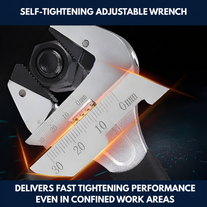 Self-Tightening Adjustable Wrench