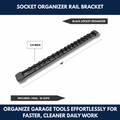 Socket Organizer Rail Bracket view 9