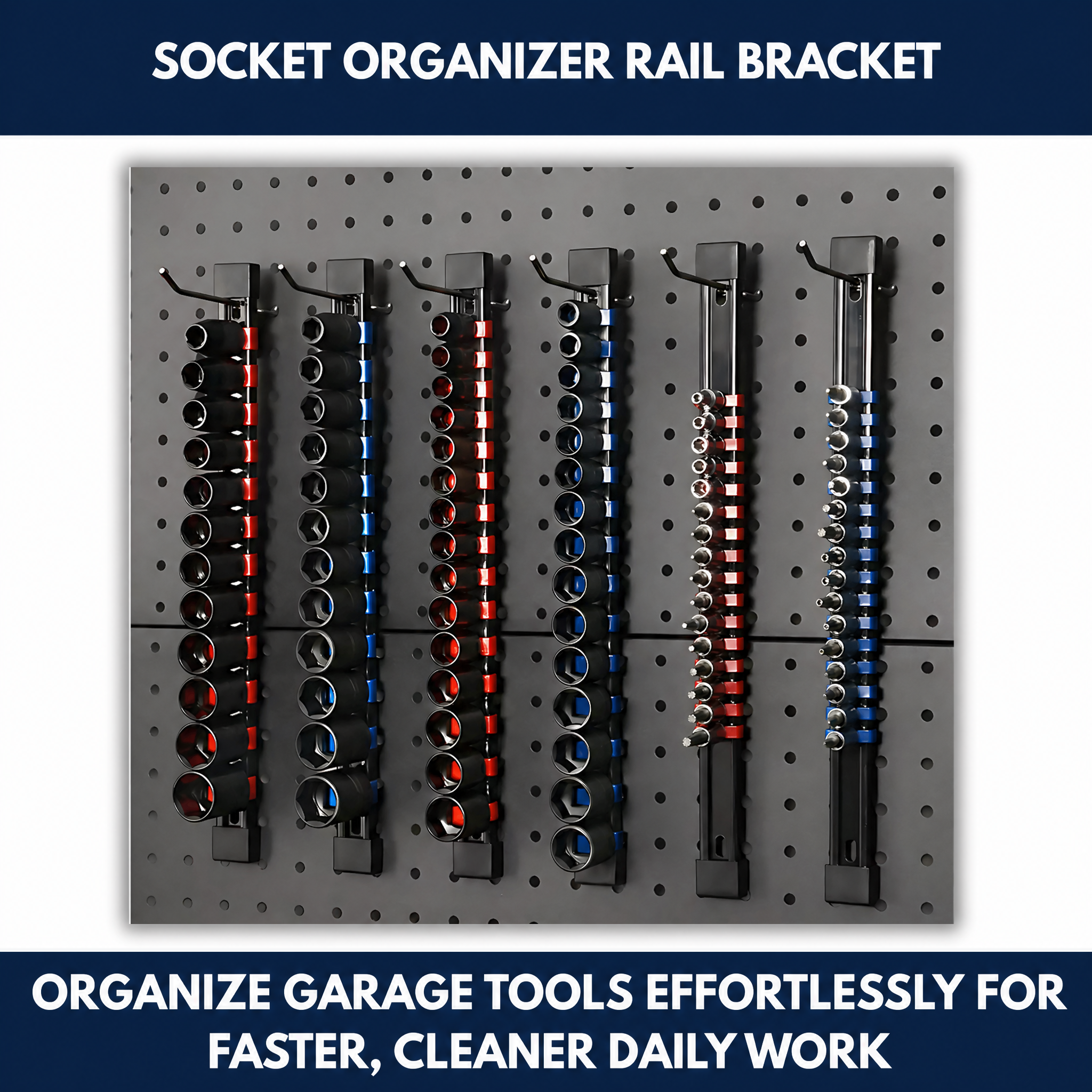 Socket Organizer Rail Bracket
