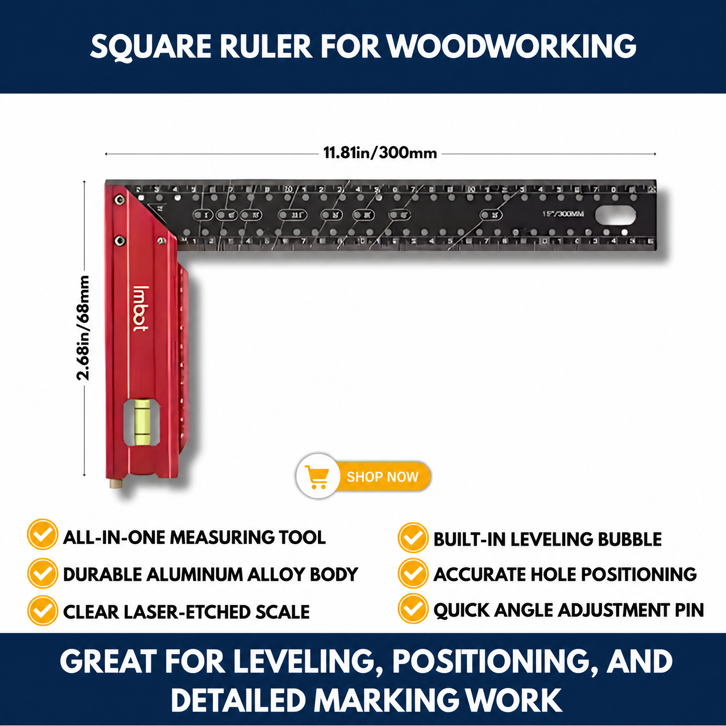 Square Ruler For Woodworking
