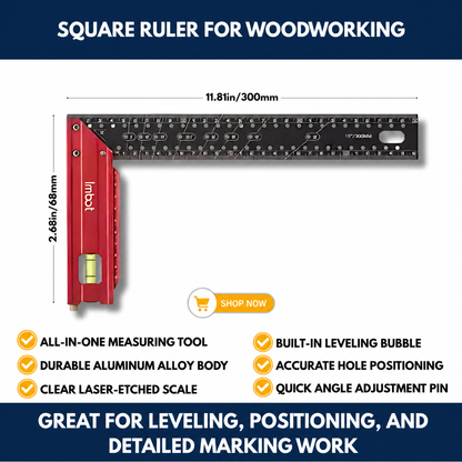 Square Ruler For Woodworking