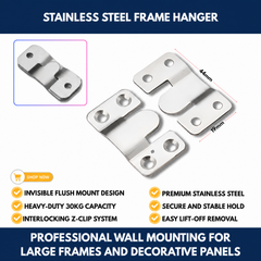 Stainless Steel Frame Hanger view 2