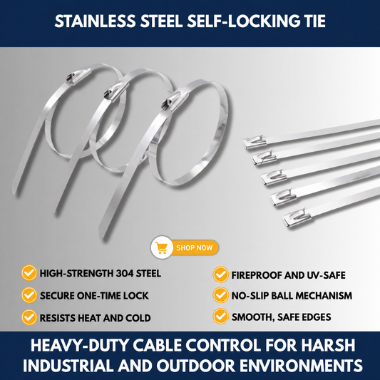 Stainless Steel Self-Locking Tie