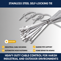 Stainless Steel Self-Locking Tie view 3