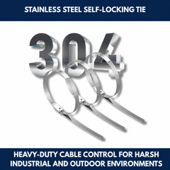Stainless Steel Self-Locking Tie view 4