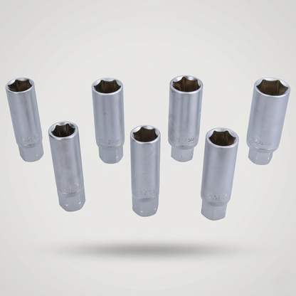 Strut counterhold bits hex torx and oval for suspension piston hold set