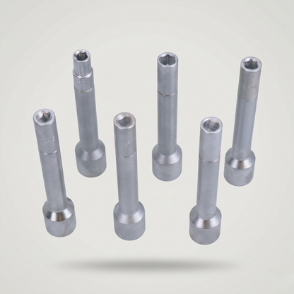 Strut counterhold bit close-up showing chrome vanadium steel construction
