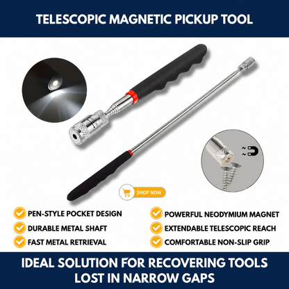 Telescopic Magnetic Pickup Tool