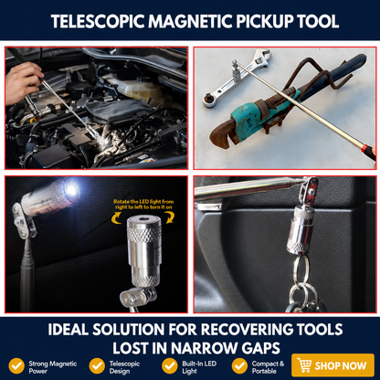 Telescopic Magnetic Pickup Tool