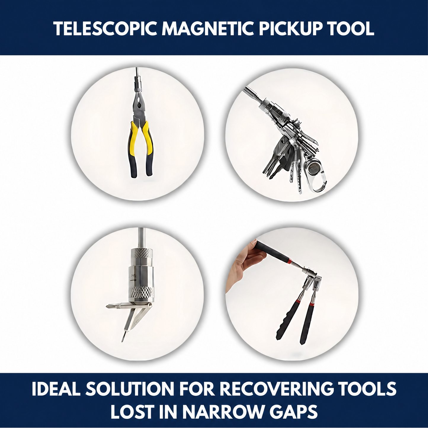 Telescopic Magnetic Pickup Tool
