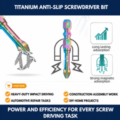 Titanium Anti-Slip Screwdriver Bit view 3
