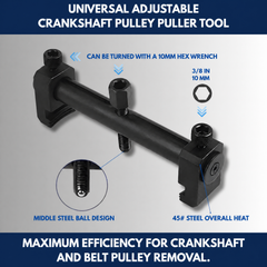 Universal Adjustable Crankshaft Pulley Puller Tool view 5