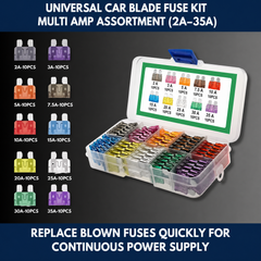 Universal Car Blade Fuse Kit – Multi Amp Assortment (2A–35A) view 4