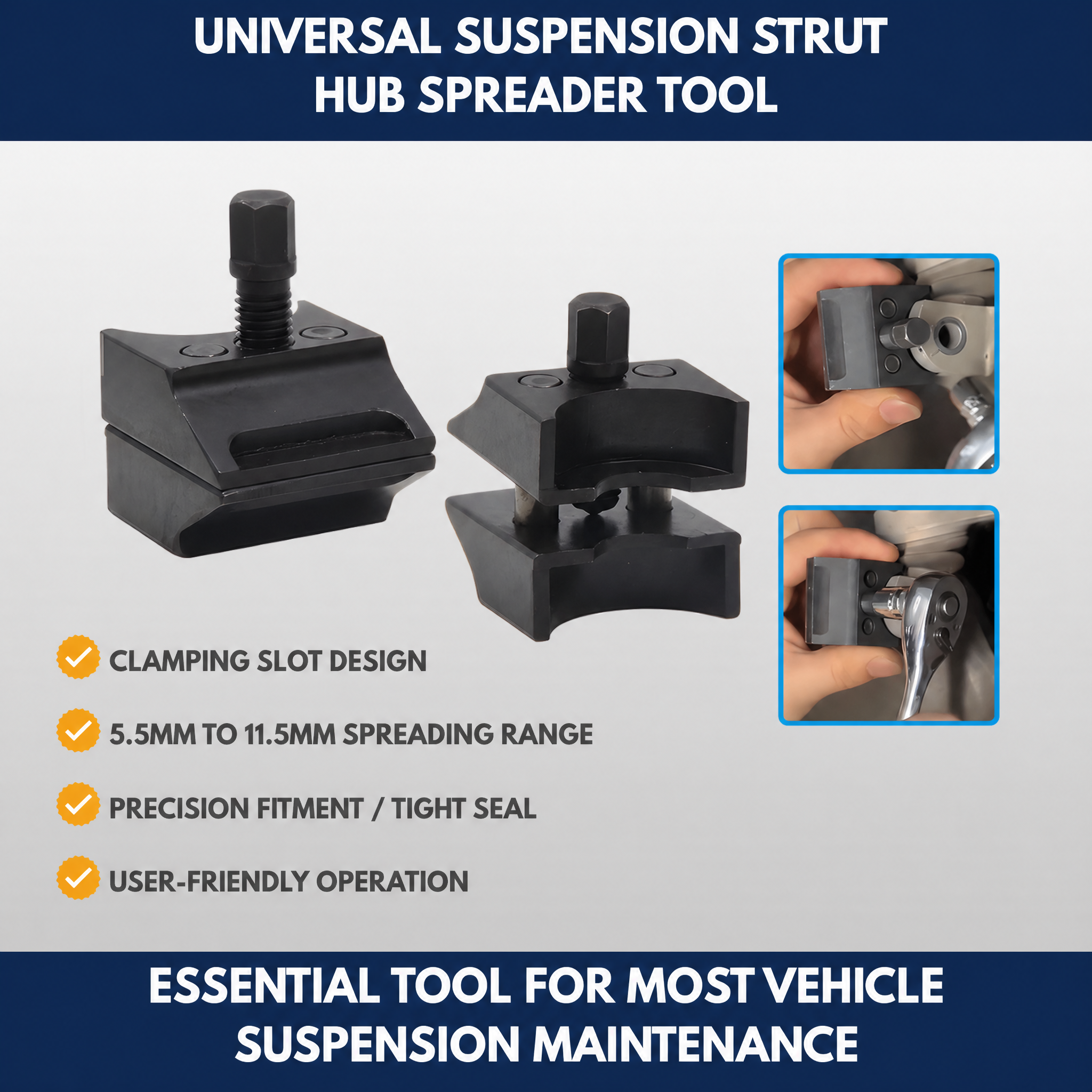 Universal Suspension Strut & Hub Spreader Tool