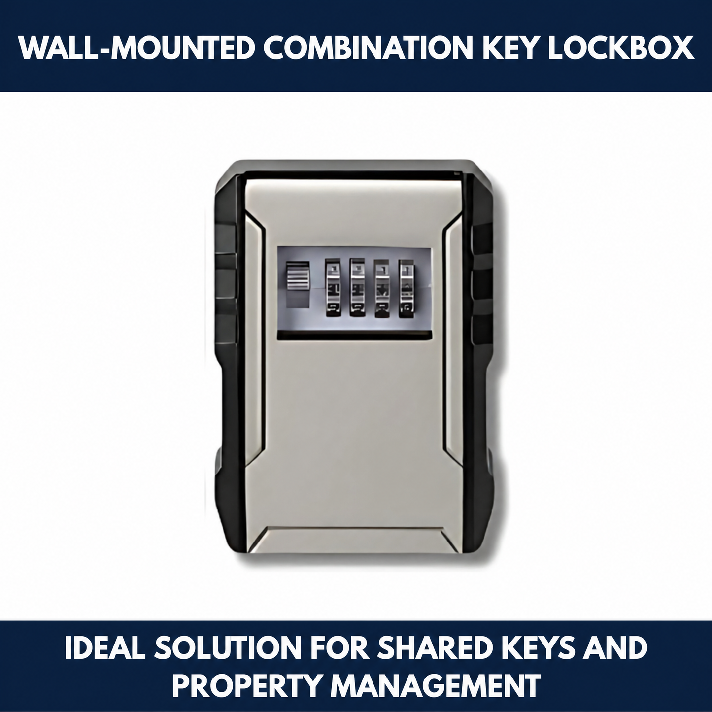 Wall-Mounted Combination Key Lockbox