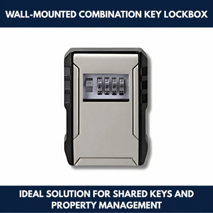 Wall-Mounted Combination Key Lockbox