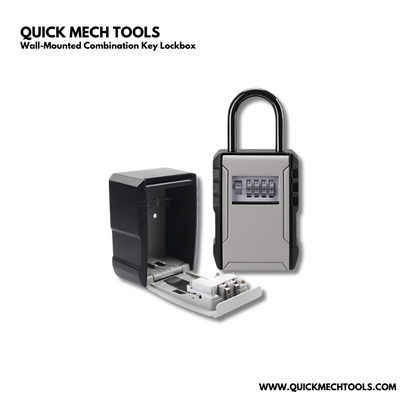 Wall-Mounted Combination Key Lockbox