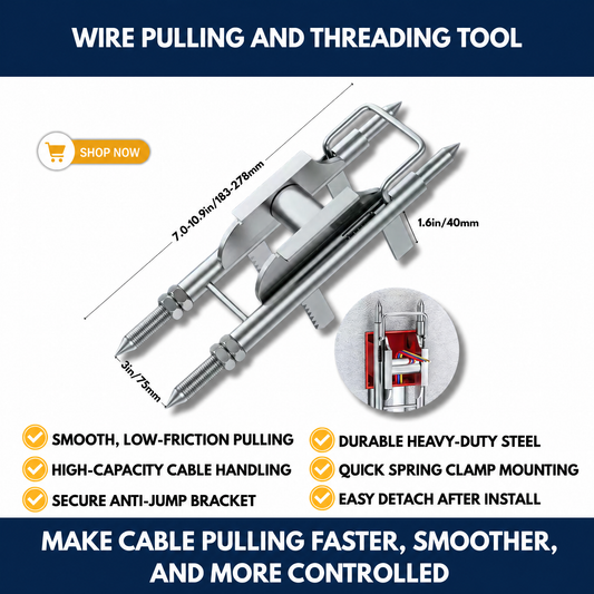 Wire Pulling And Threading Tool