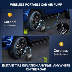 Wireless Portable Car Air Pump view 4