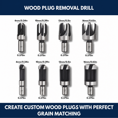 Wood Plug Removal Drill view 4