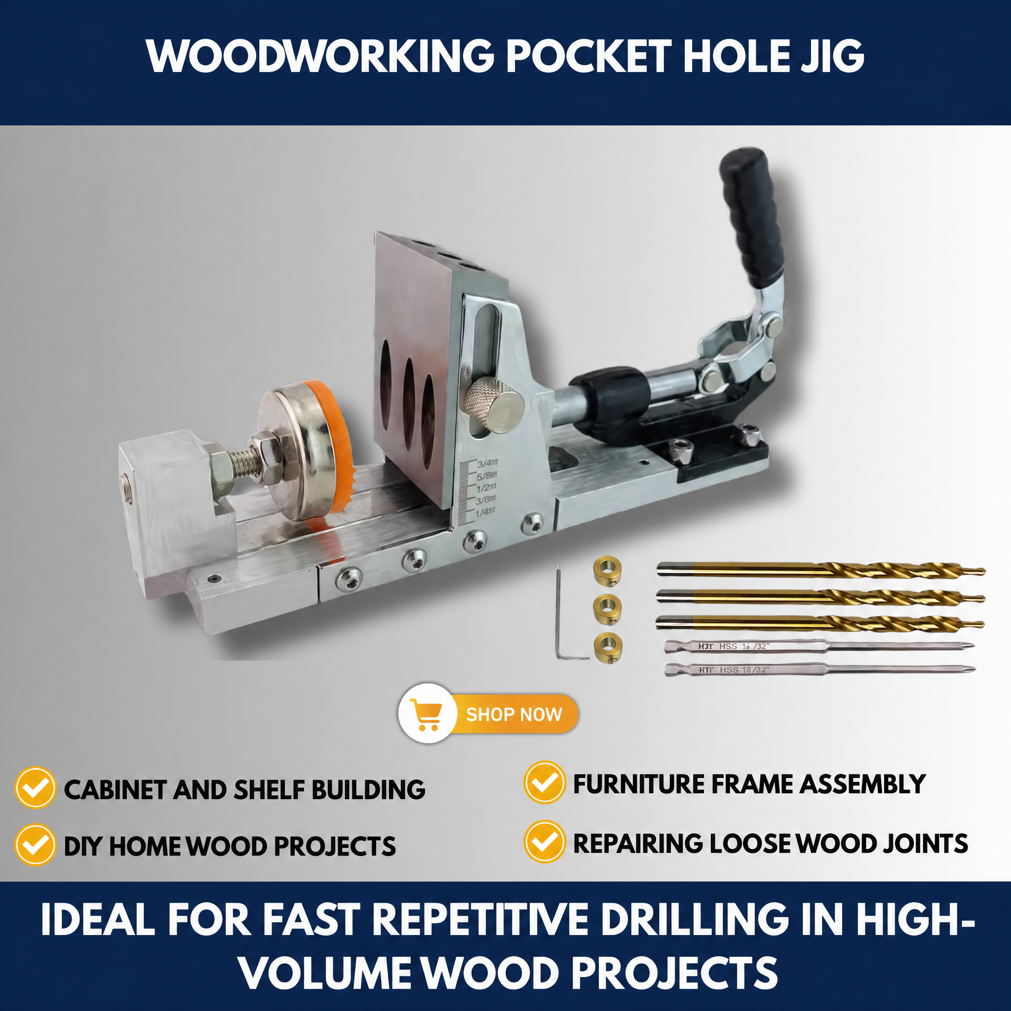 Woodworking Pocket Hole Jig